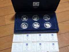 アテネオリンピック記念銀貨 プルーフコインセット 銀正味188.7g