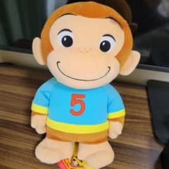 おさるのジョージ ぬいぐるみ ナンバー5のサムネイル