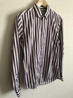 【美品】ZARA ストライプシャツのサムネイル