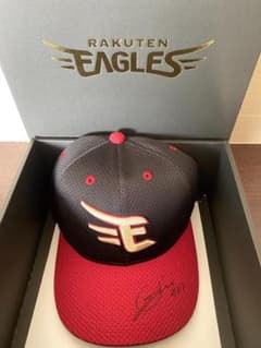 楽天　イーグルス　銀次選手　#33　NPB　直筆サインキャップ　球団ホログラム付 楽天 イーグルス 銀次選手 #33 NPB 直筆サインキャップ 球団ホログラム