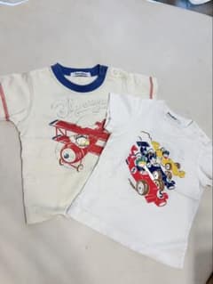 familiar ファミリア Tシャツ 2枚セットまとめ売り 90 - メルカリ