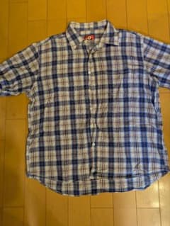 【90sー00s】2XL コンバース チェック柄 半袖シャツ ビッグサイズのサムネイル