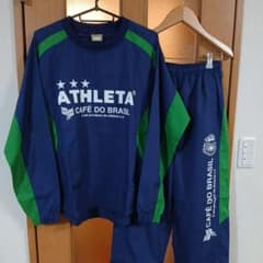 ATHLETA ピステ上下 S ネイビー/グリーンのサムネイル