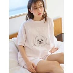 即購入⭕️ ジェラートピケ あざらしジャガードプルオーバー&ショートパンツセット 正規品♡ジェラートピケ あざらしジャガードプルオーバー&ショート