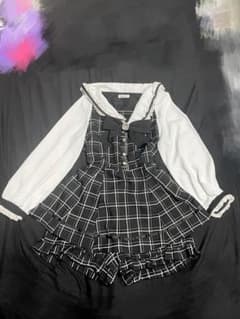 リズリサ セーラーカラーセットアップ LIZLISA 黒のサムネイル