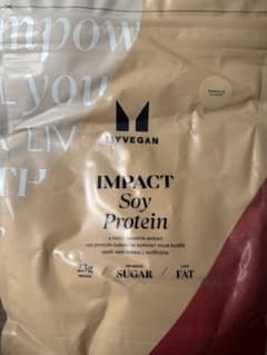 MYVEGAN IMPACT Soy Protein 1kg バニラのサムネイル