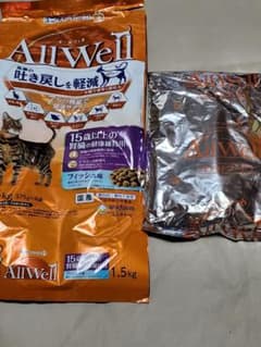 ユニ・チャーム　オールウェル15歳以上の腎臓の健康維持用　375g×1袋のサムネイル