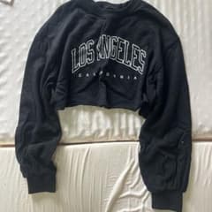 SHEIN トレーナー スウェット クロップド丈 Mサイズのサムネイル