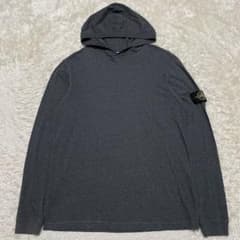 STONE ISLAND バックロゴ ロングスリーブ パーカー グレー XXL - メルカリ