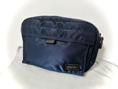極美品 PORTER PX TANKER エッセンシャルバッグ アイアンブルー - メルカリ