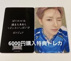 NCT DREAM 드리쇼 4 회장 한정 6000엔 구입 특전 론준