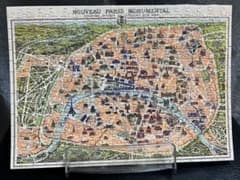 ジグソーパズル パリの地図 NOUVEAU PARISのサムネイル