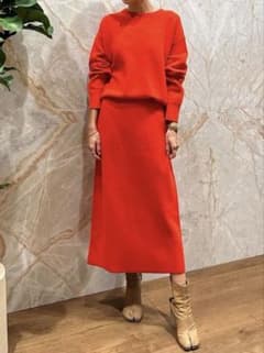 ebure ソフトスムースニット スカート - メルカリ