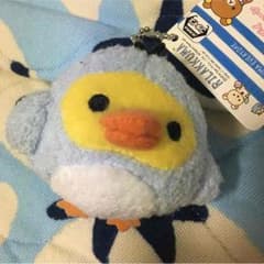 新品 キイロイトリ キーホルダー ゲームセンター ペンギン 着ぐるみのサムネイル