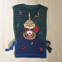 山本寛斎 Kansai Yamamoto アーカイブニット 80s - メルカリ