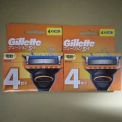 Gillette フュージョン 5+1 電動 替刃 4個入 2個セット - メルカリ