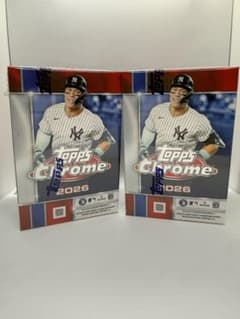 新品未開封 2026 Topps Chrome Value Box 2個セットのサムネイル