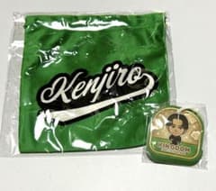 山下健二郎　ベロア巾着＆ミニメモ