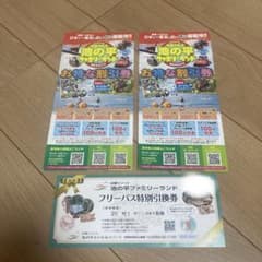 池の平ファミリーランド　フリーパス券　1枚のサムネイル