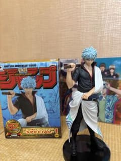 ジャンプ50周年記念 銀魂 坂田銀時 フィギュア おまけ付き - メルカリ