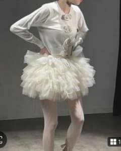 Treat Urself Ballerina volume tulle tutu - メルカリ