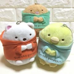 스미코구라시ꕤ 화려한 파커 봉제인형 3점 세트 ꕤ 신품 미사용