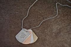 Maison Margiela】2016ss Dog Tag Necklace - メルカリ