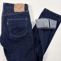 b1651極美品【orSlow】107　セルビッジデニムパンツ　M　日本製