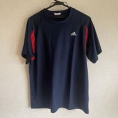 adidas メンズ 半袖Tシャツ ネイビー Mのサムネイル