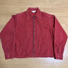 40s 50s スイングトップ ワークジャケット　CROWNジップ フェード 40s 50s スイングトップ ワークジャケット CROWNジップ フェード