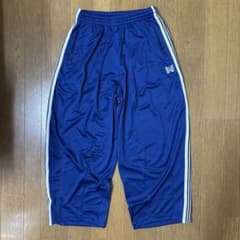 Needles 24ss トラックパンツ ヒザデル H.D ロイヤルブルー S - メルカリ