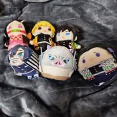 鬼滅の刃 まめめいと もちころりん ふわコロりん 6体セットのサムネイル