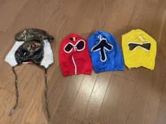 マスク　セット　タイガーマスク？　ゴレンジャー？のサムネイル