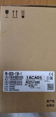 三菱インバーターFR-E820-1.5K-1のサムネイル