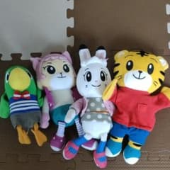 しまじろうパペット　ぬいぐるみセットのサムネイル