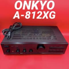 ONKYO A-812XG インテグレーテッドステレオアンプ　離島などは対応不可 ONKYO A-812XG 統合型ステレオアンプ デジタルリファレンス - メルカリ