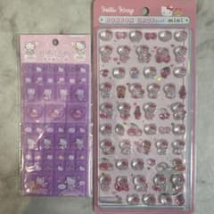 お値下げ！正規品　ハローキティ ボンボンドロップミニ タイルシール　サンリオのサムネイル