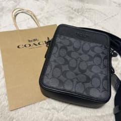 ✨超美品✨coachシグネチャー キャンバスショルダーバックのサムネイル