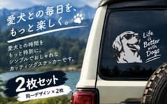 カッティングステッカー 2枚セットのサムネイル