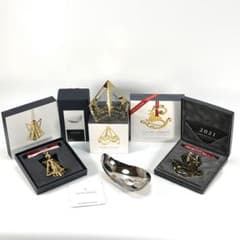 ★完売品 ジョージジェンセン クリスマス オーナメント 飾り 他 4点セット