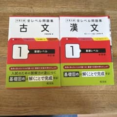 大学入試全レベル問題集 漢文と古文1基礎レベルセットのサムネイル
