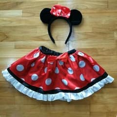 めめ様専用！ハロウィン   ミニーちゃんのスカート&カチューシャのサムネイル