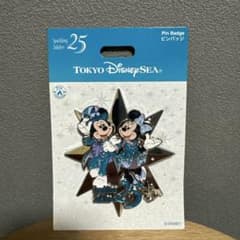 ディズニーシー　25周年　スパークリングジュビリー　ピンバッジのサムネイル
