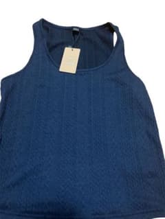 SHEIN Frenchy タンクトップ 紺色のサムネイル