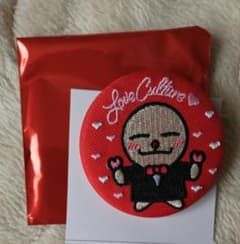 【バラ売りOK！】オカくん 刺繍缶バッジ 岡本信彦 岡本信彦 ラブカルチャー オカくん - メルカリ