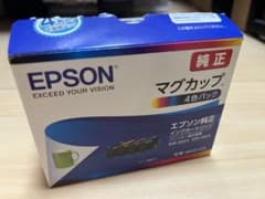 EPSON 純正インクカートリッジ マグカップ 4色パック MUG-4CLのサムネイル