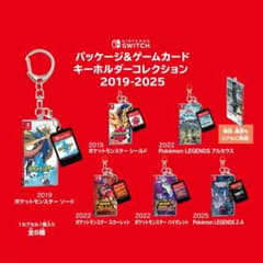 ポケモン パッケージ＆ゲームカードキーホルダーコレクション ソードのサムネイル