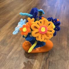 モールフラワー　枯れないお花　ハンドメイドのサムネイル