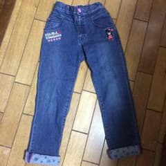 997love様専用♡ダブルビーデニムパンツ♡サイズ140♡美品♡お値下げのサムネイル