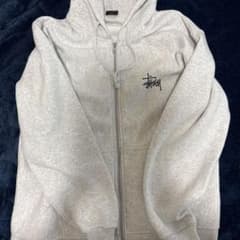 Stussy グレー パーカー Lサイズ　ストゥーシーのサムネイル